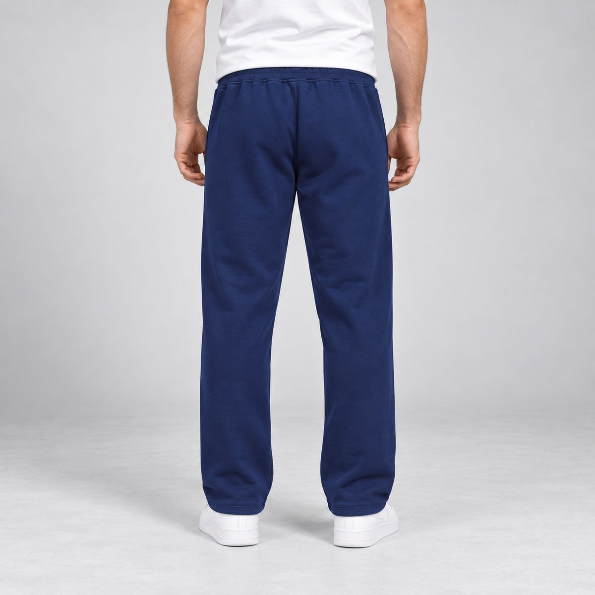 Jogginghose, Gr. M, Blau, Kordelzug, elastischen Bund