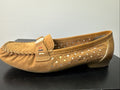 Rieker Ballerina Gr. 37 Damen Braun Leder Slip On