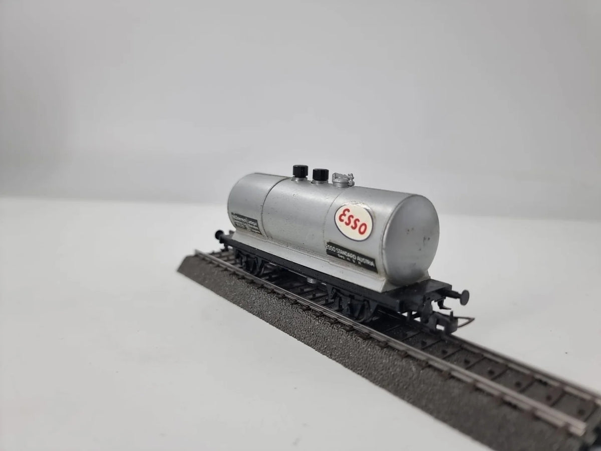 Liliput Gleisreinigungswagen ESSO Kesselwagen BB Österreich 250.251. H0