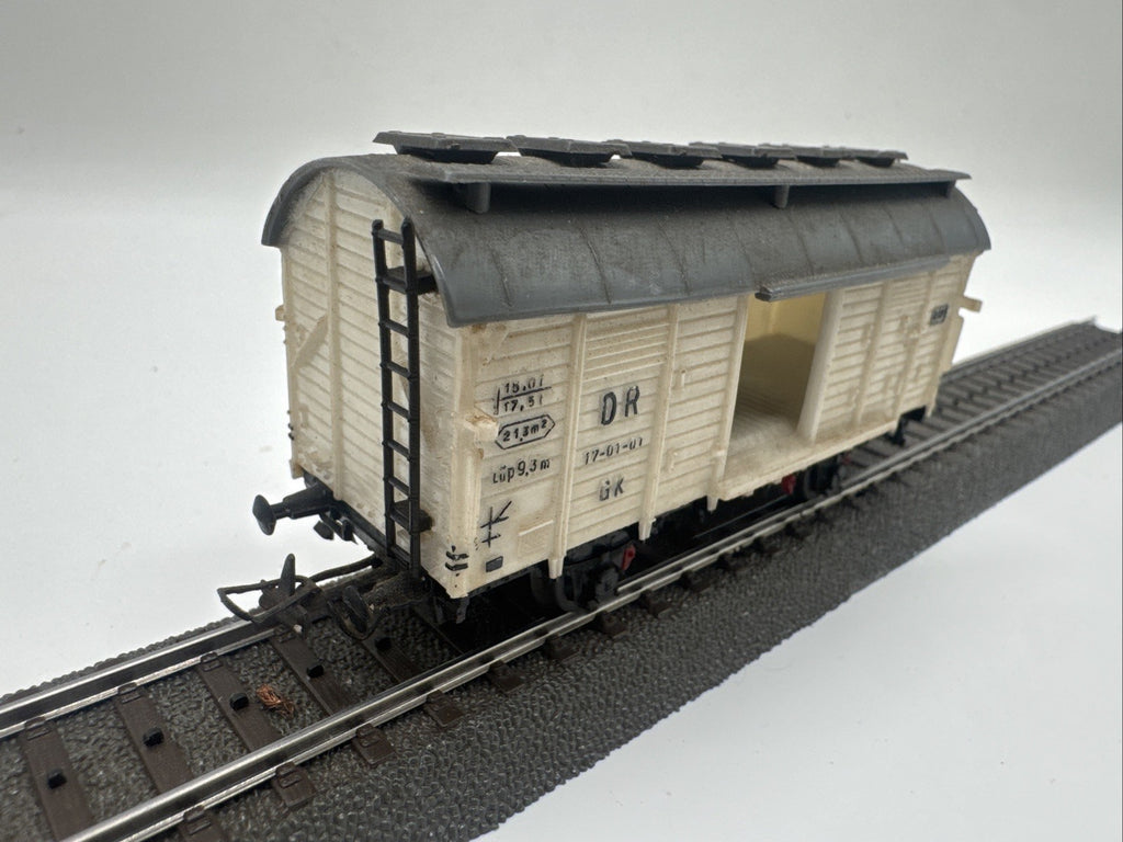 Dietzel Güterwagen Gk 17-01-01 - DR - weiß - 1:87 - H0 HO #85