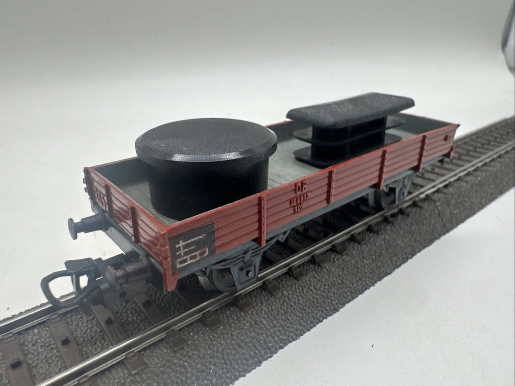 Märklin 4503 H0 Niederbordwagen 464 637 , DB Beladen
