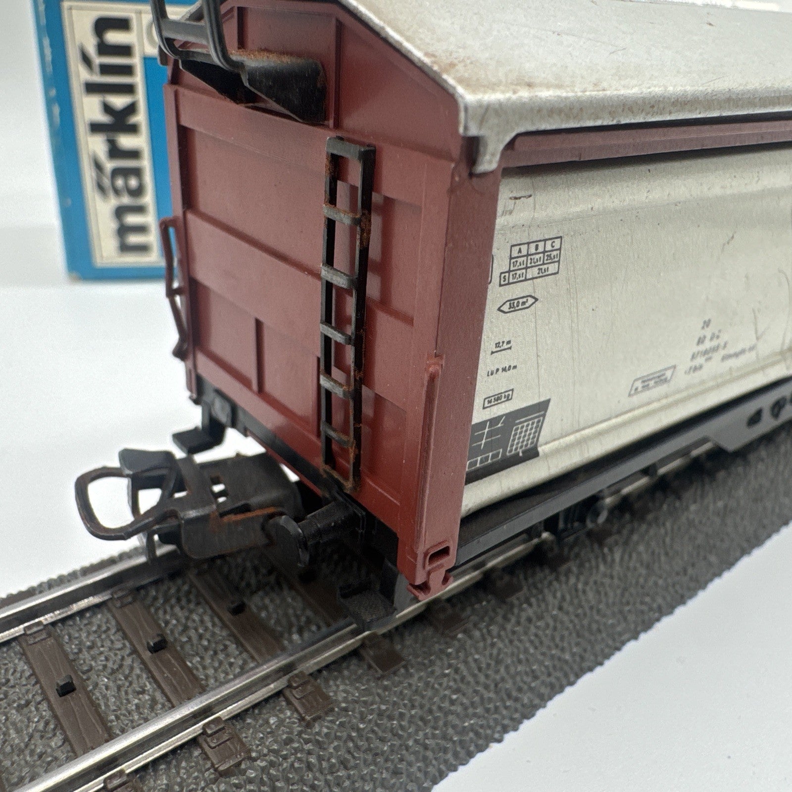 Märklin Spur H0 4729 Güterwagen Schiebewandwagen /  der DB OVP #81