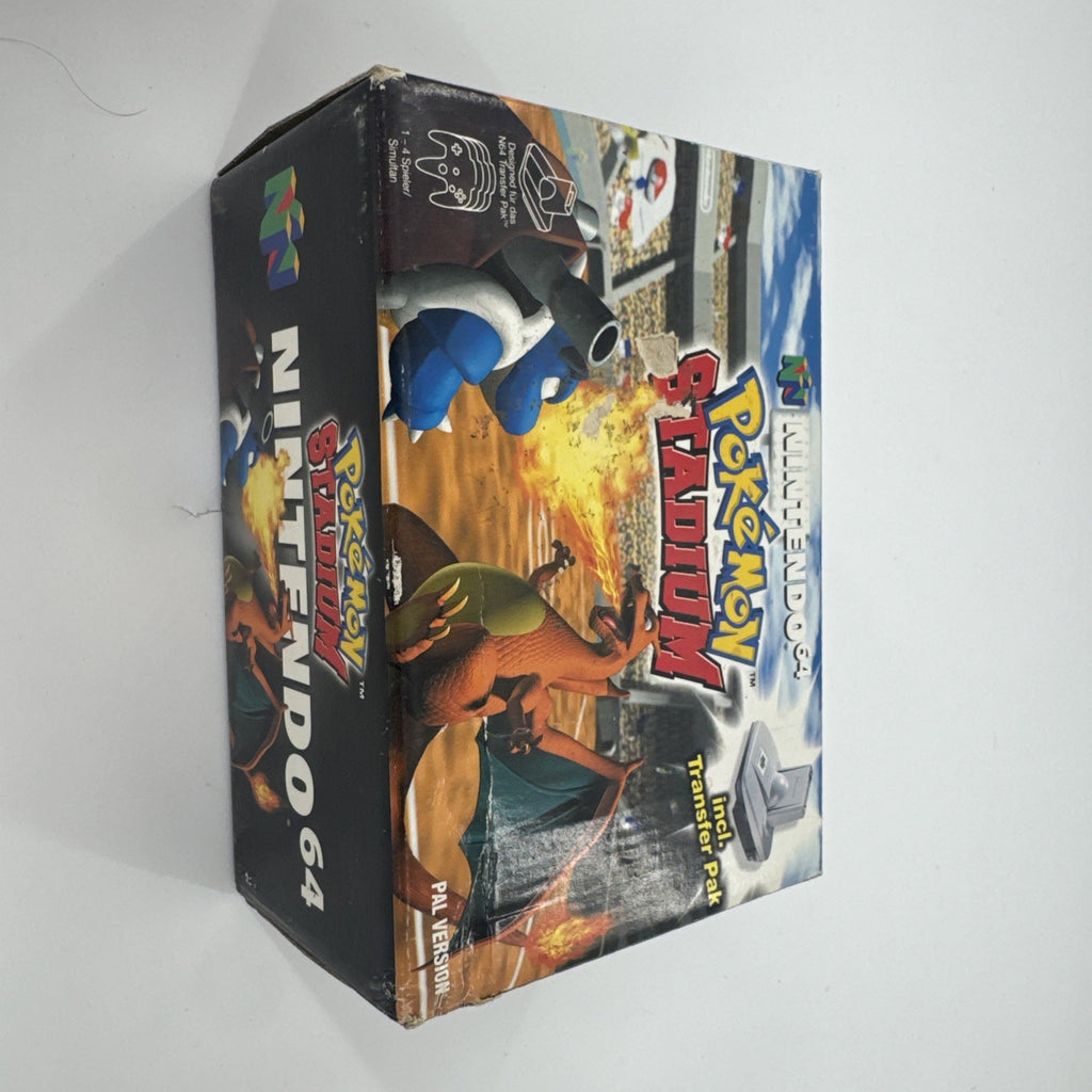 Pokémon Stadium (N64)  OVP  Anleitung Inlay Transfer Pak Nintendo 64