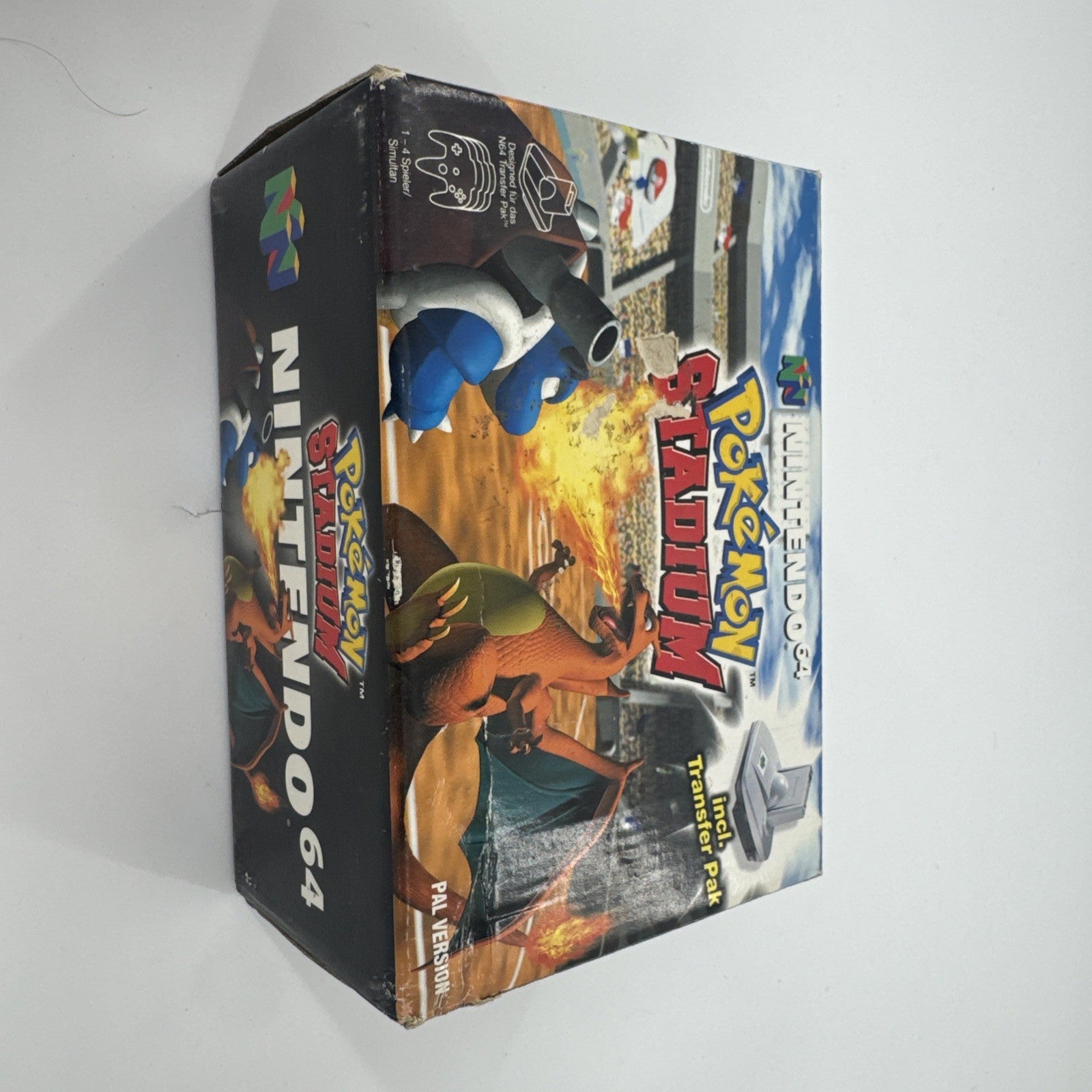 Pokémon Stadium (N64)  OVP  Anleitung Inlay Transfer Pak Nintendo 64