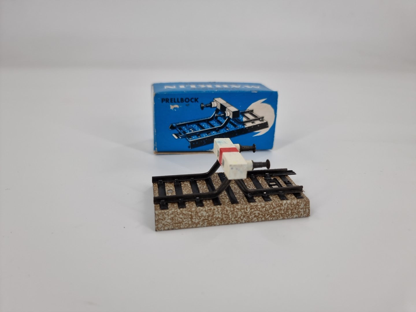 Märklin 7190 Prellbock M-Gleis Kunststoffaufsatz Spur H0 