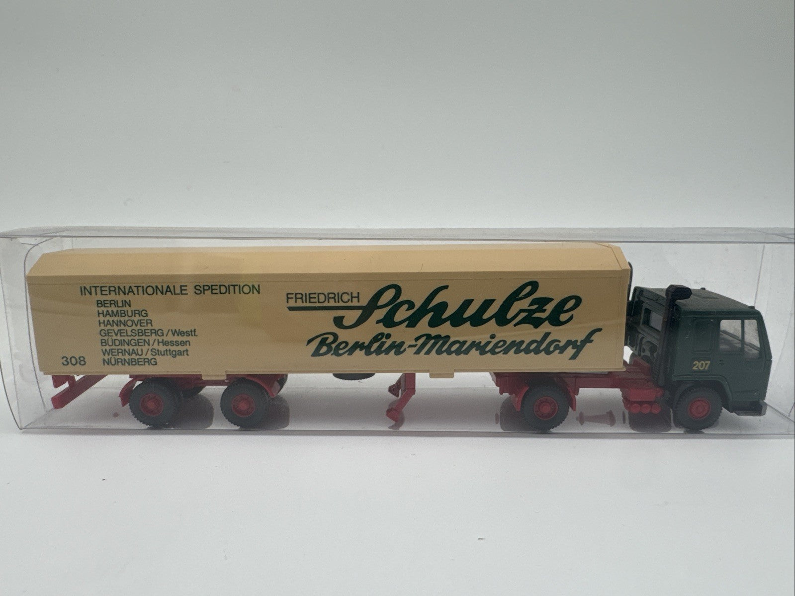 Wiking DAF FL 10 Sattelzug Friedrich Schulze Nr. 548 27 , 1:87 in OVP