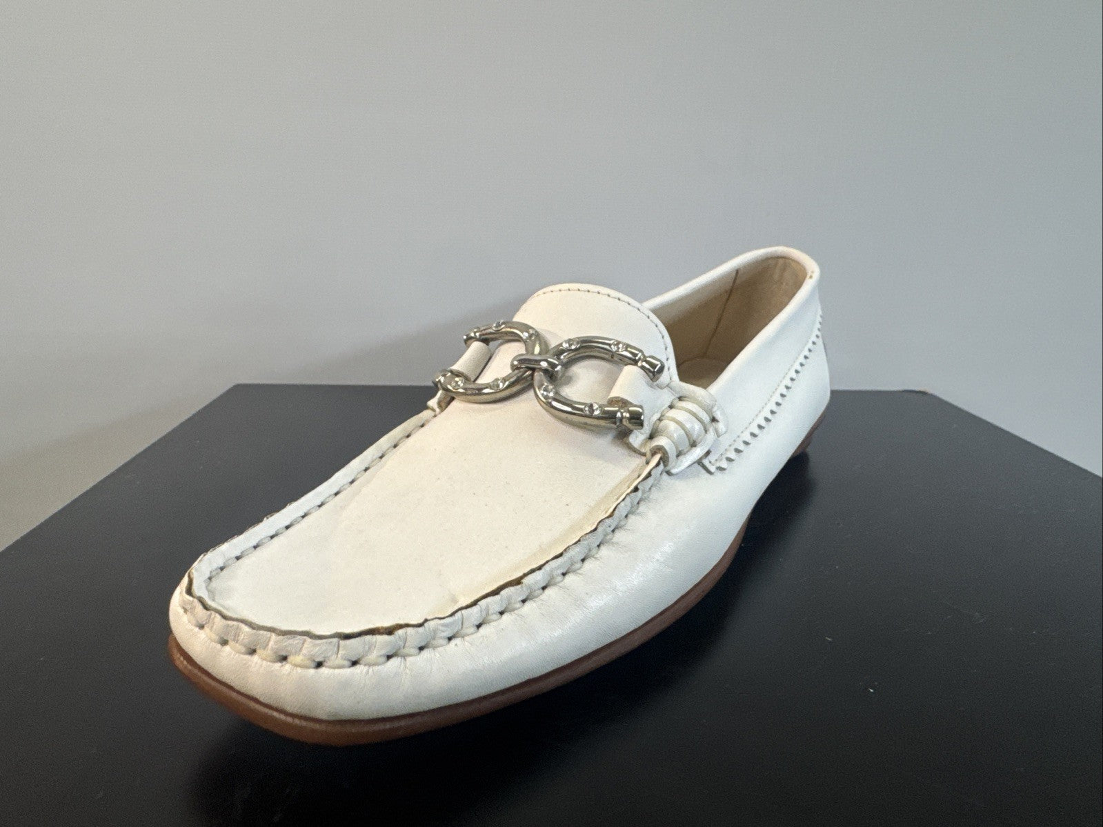 Firetti Pumps Gr. 36 Damen Weiß Leder