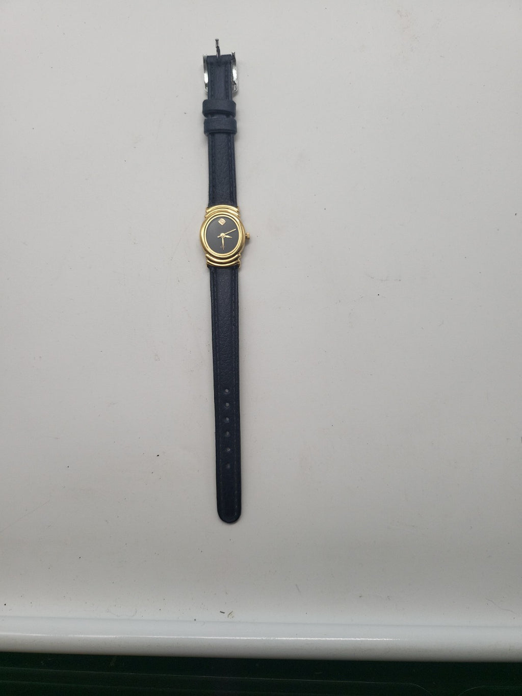 Meister Anker  Damenuhr Quartz – Goldfarben – Lederarmband