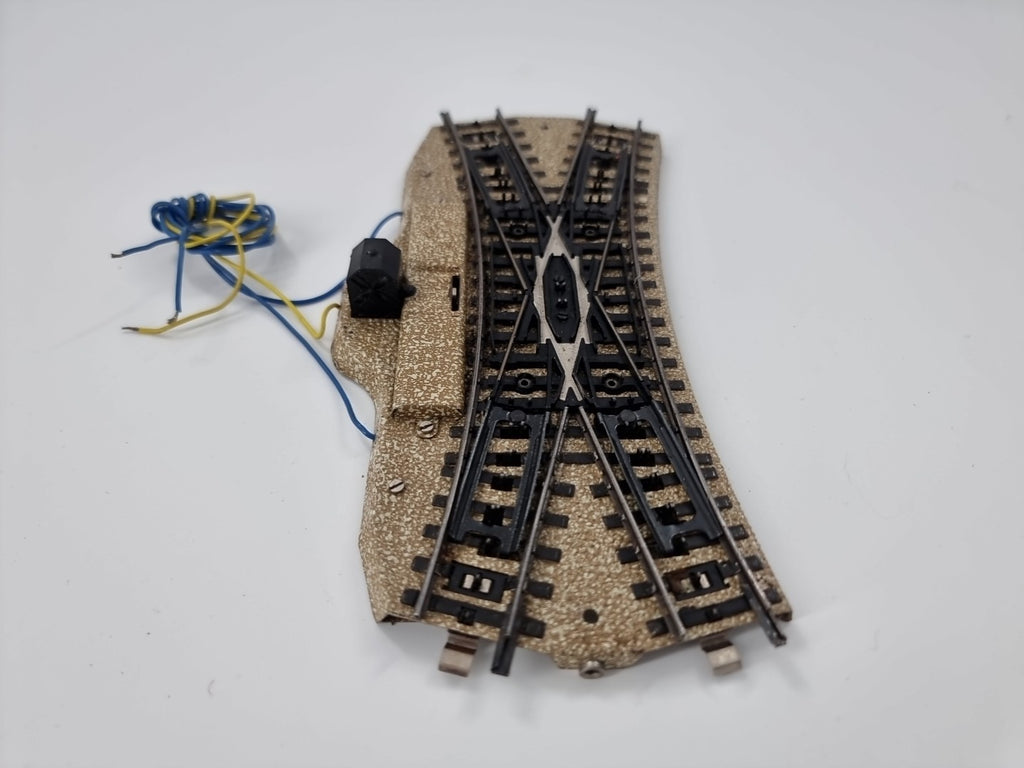 Märklin H0 " 5128 Elektrische Doppelte Kreuzungsweiche  -geprüft-