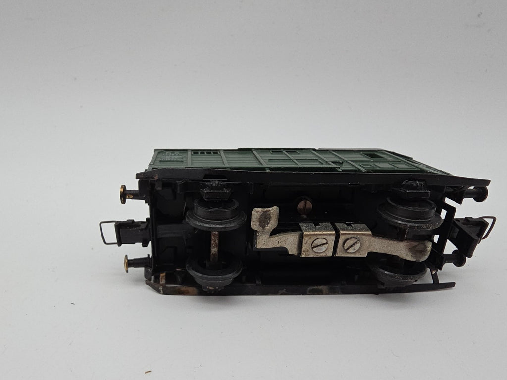  Spur H0 2Achs Packwagen  Modellbahn Zubehör Guter Zustand