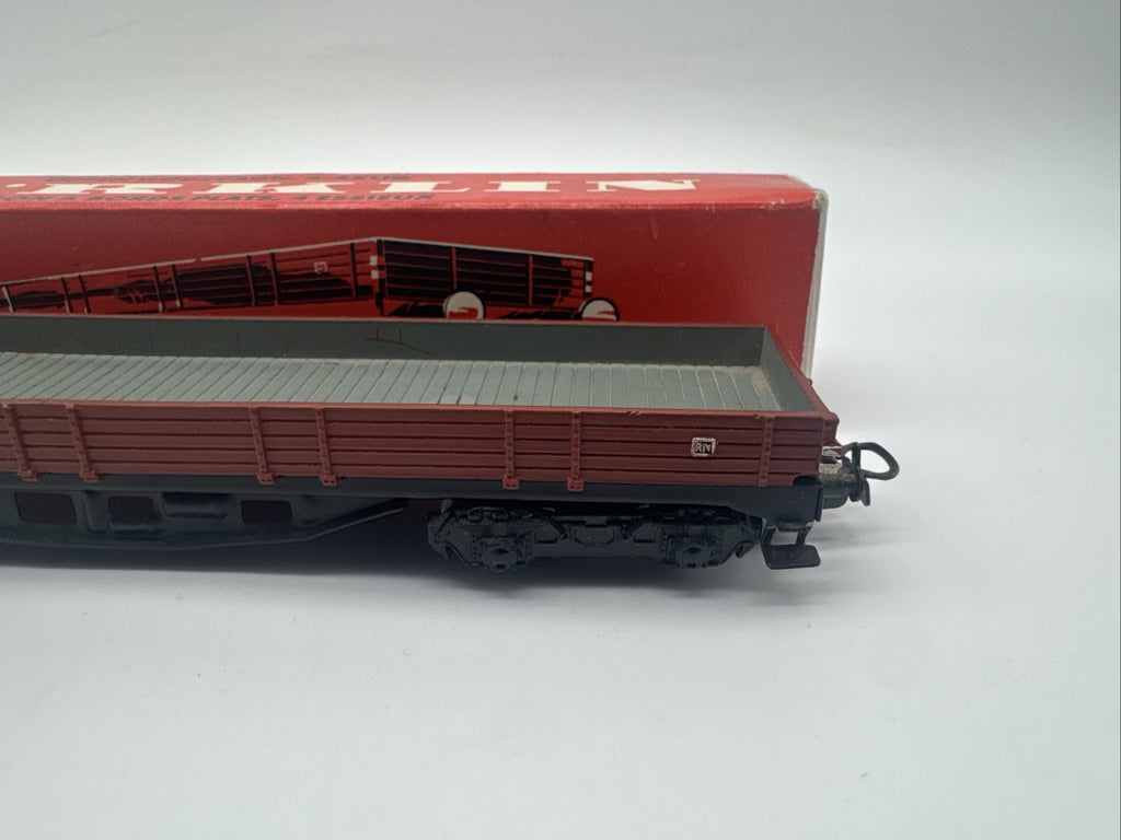 Märklin H0 4514 4-achsiger Niederbordwagen DB