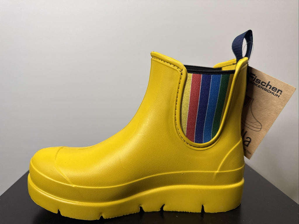 Fischer Markenschuh Damen Steller Gummistiefel Gr. 37