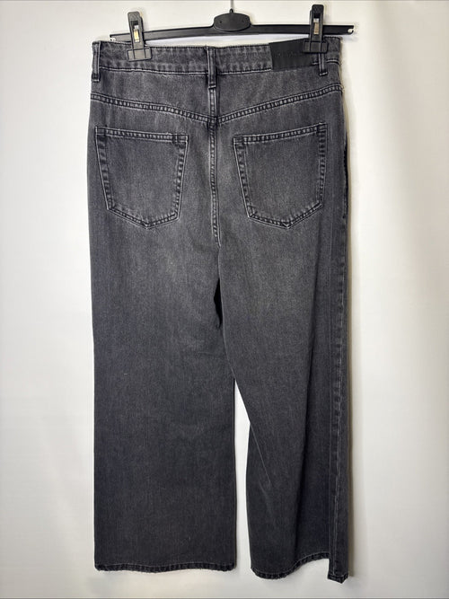 2Y Studios Diala Wide Baggy Jeans Gr. 24 Grau Damen