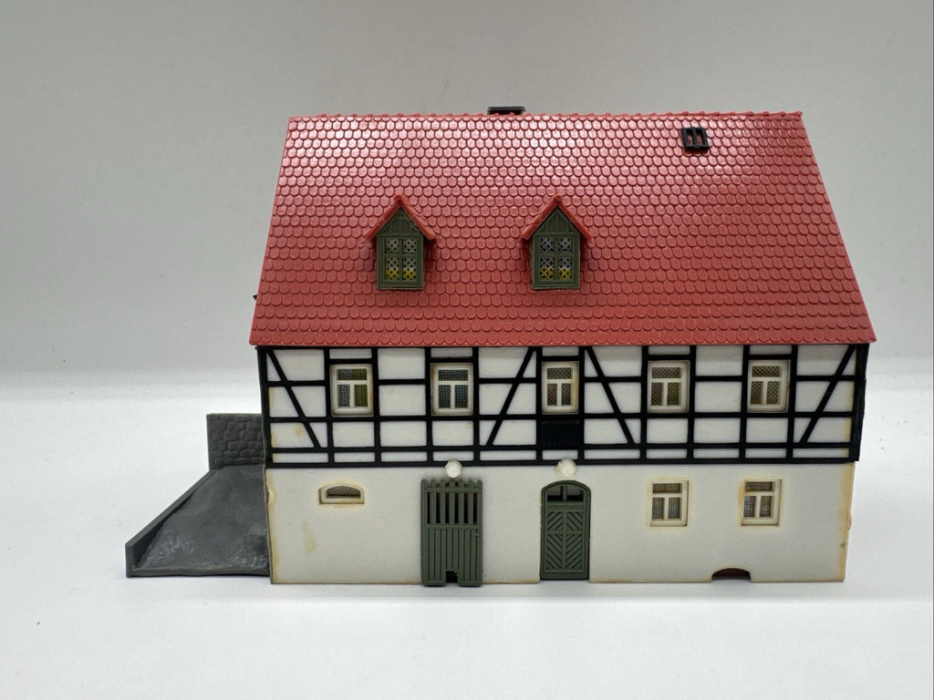 Auhagen H0 12257 Bauernhof  - gebaut - ohne OVP#8144