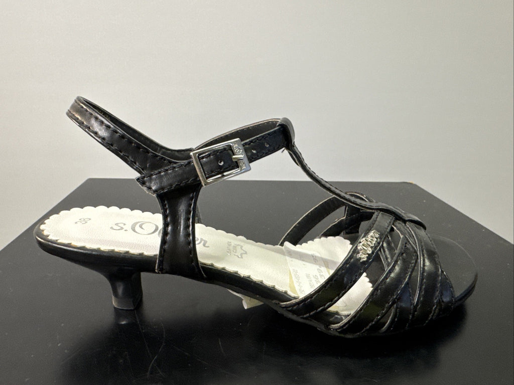 S Oliver Sandalette Gr. 36 Schwarz 