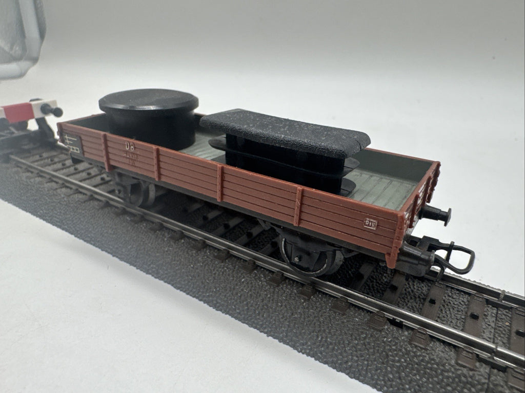 Märklin 4503 H0 Niederbordwagen 464 637 , DB Beladen