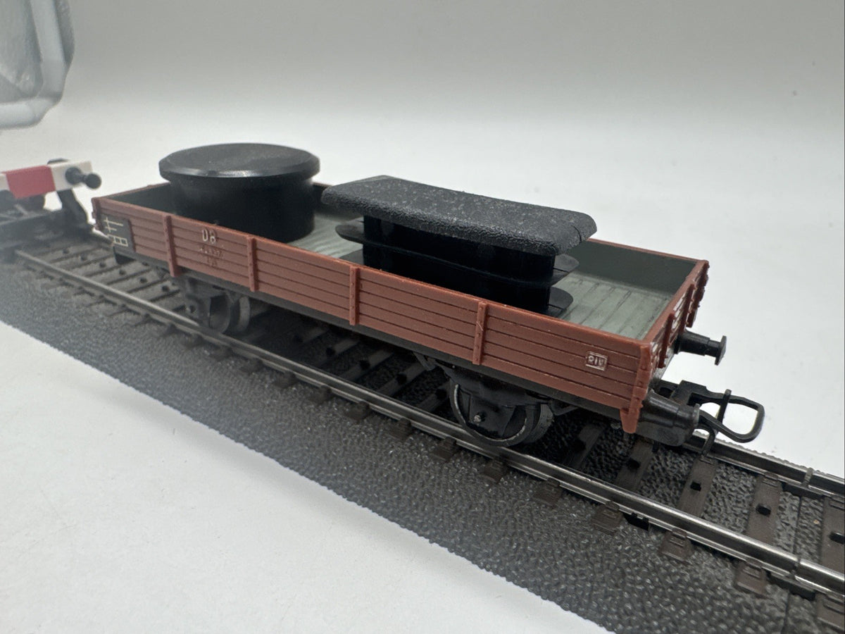 Märklin 4503 H0 Niederbordwagen 464 637 , DB Beladen