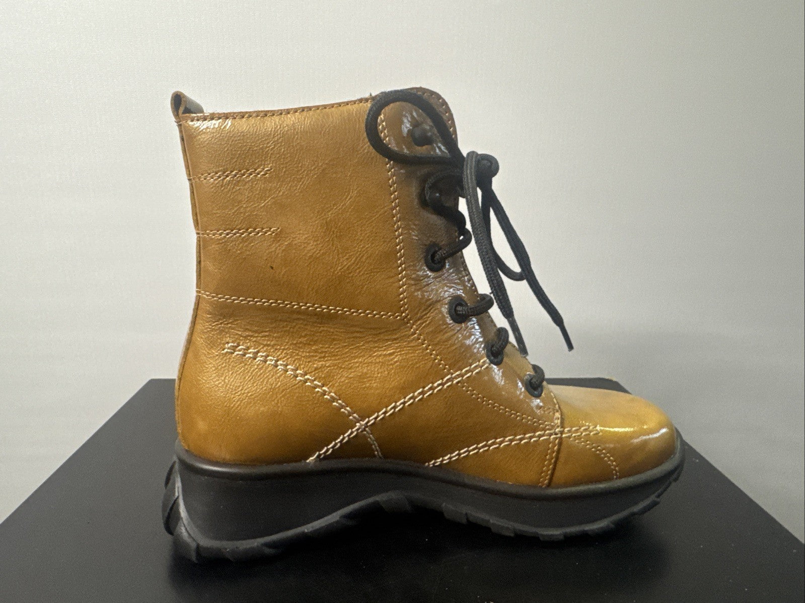 Mega Gaga Mädchen Stiefel Gr. 33 Leder