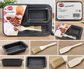 Kinder Backset Mini 5 teilig mit 3 Backformen antihaftbeschichtet