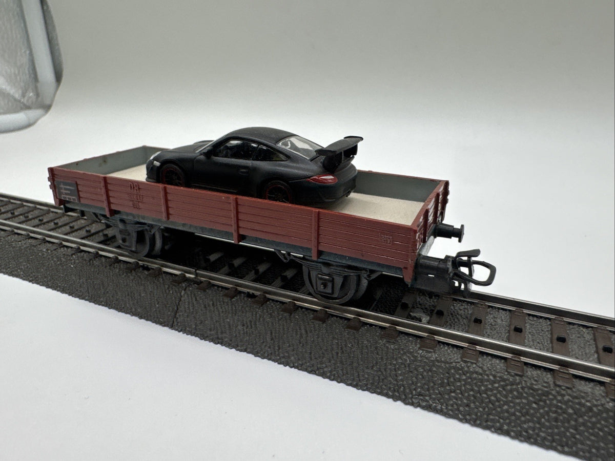 Märklin 4503 H0 Niederbordwagen 464 637 , DB Beladen #510