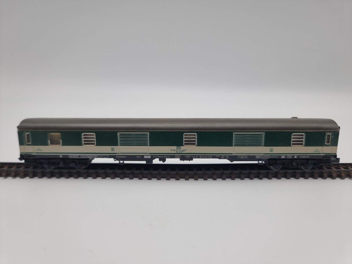 FLEISCHMANN 8190 Spur N Gepäckwagen Düm 902, DB, Epoche IV