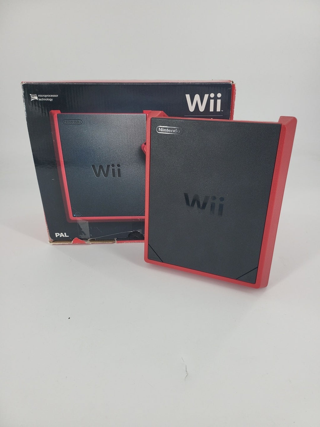 Nintendo Wii Mini OVP Mit Allen Kabeln + Controller Und Nunchunk - Rot 