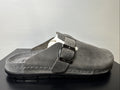 Rohde Herren Pantolette Gr. 40 Anthrazit Pantoffel  Schuhweite G 6743