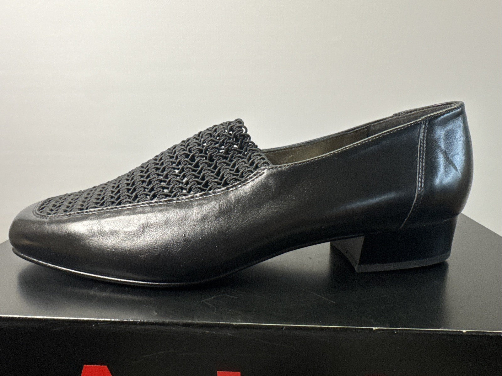 Högl Halbschuh Gr. 40 / 7 Absatzschuh Damen Vitello