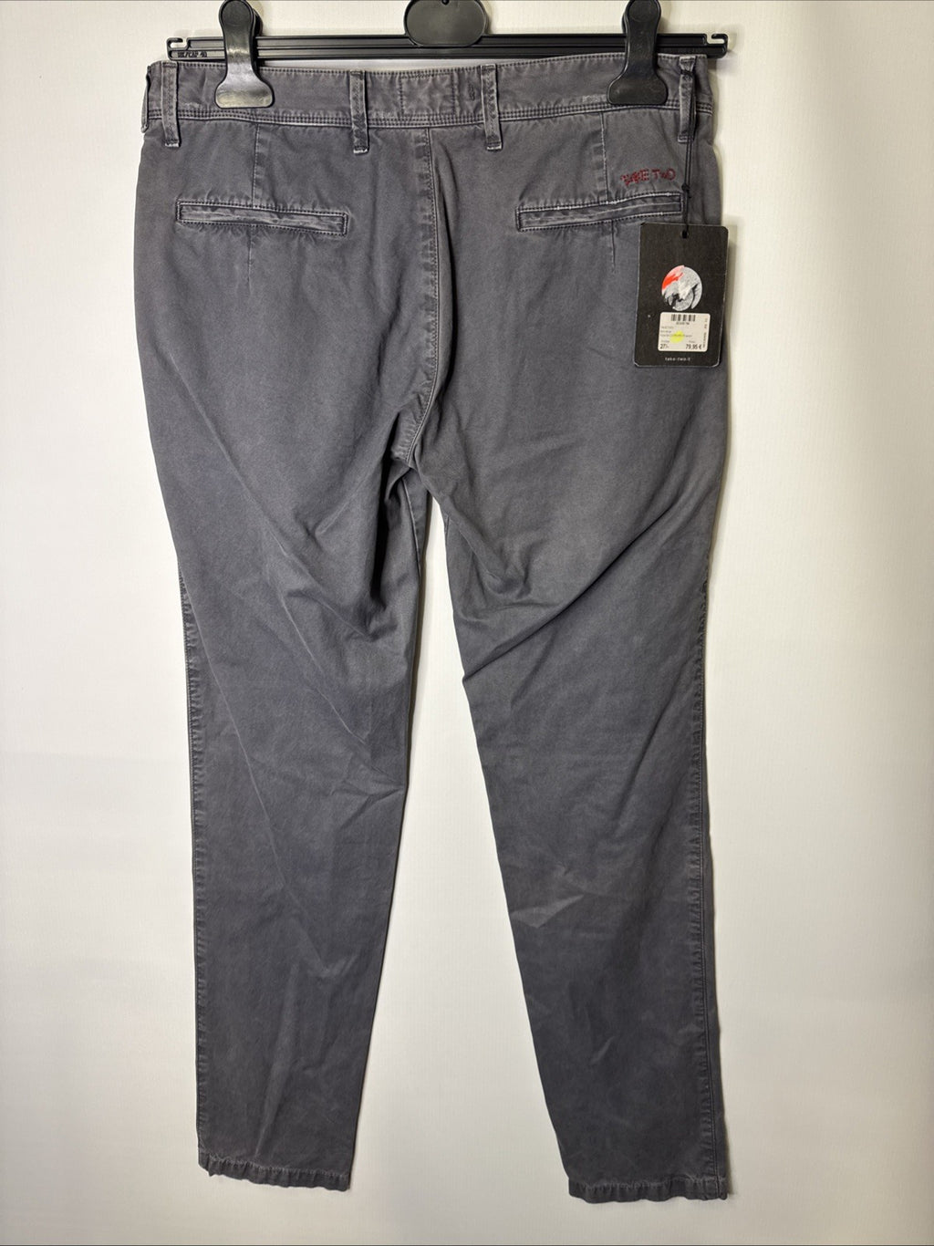 Take Two Damen Jeans Gr. 27 Anthrazit Antifit