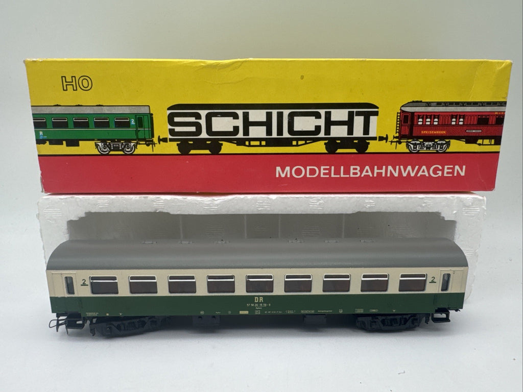 Schicht Prefo H0 5452522/426/00022 Rekowagen DR OVP Neuwertig Beleuchtet