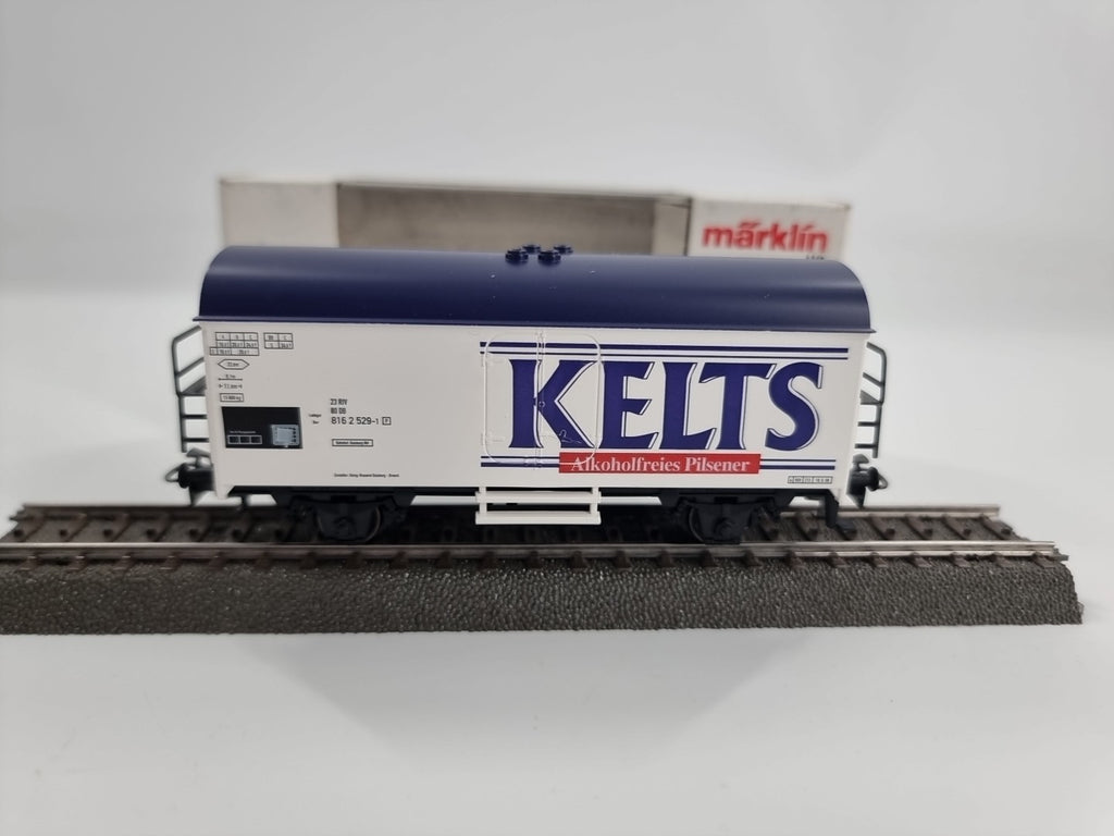 MÄRKLIN H0 Kühlwagen Kelts Alkoholfreies Pilsner 4419 In OVP