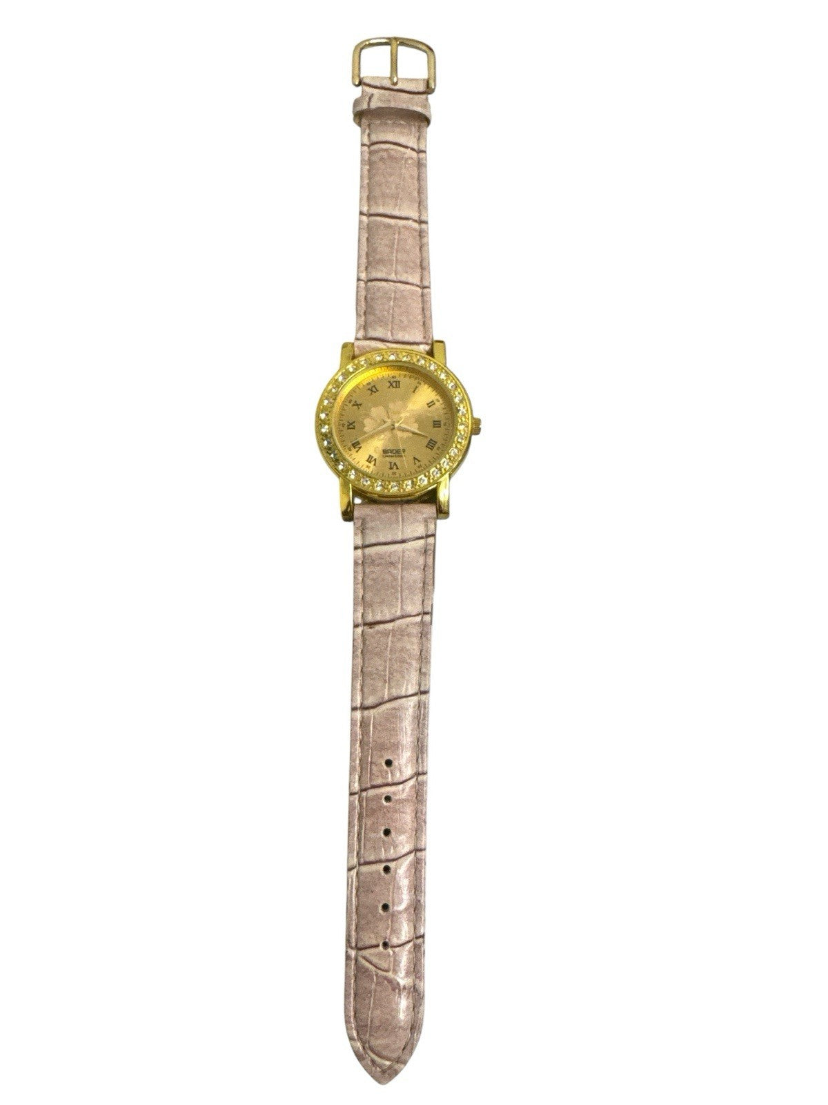 Bader Damenuhr Damen Armbanduhr Gold Hellrosa Limited Edition 