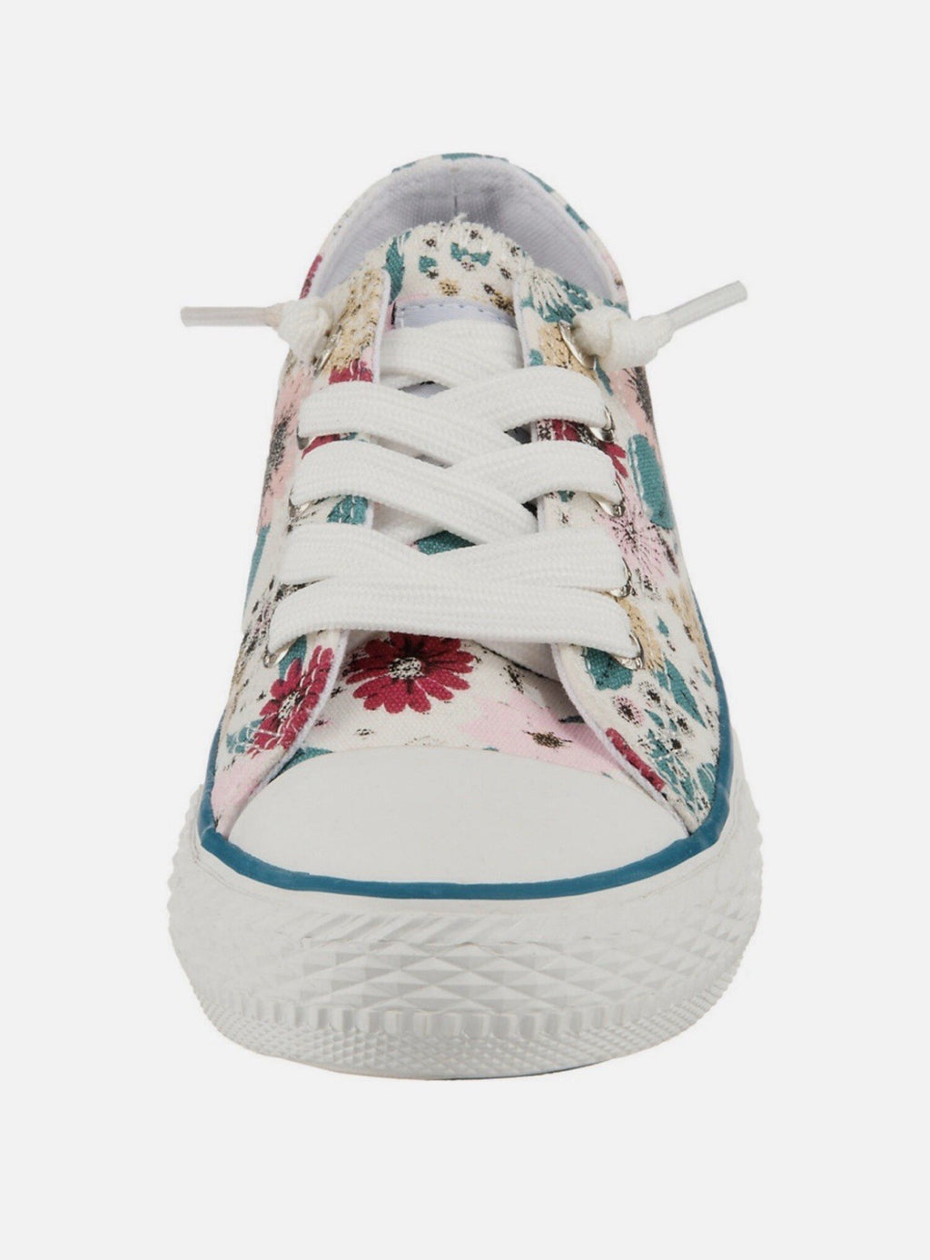 Dockers by Gerli Kinder Gr. 39 Slip-On Sneaker Blumen Halbschuh Freizeitschuh