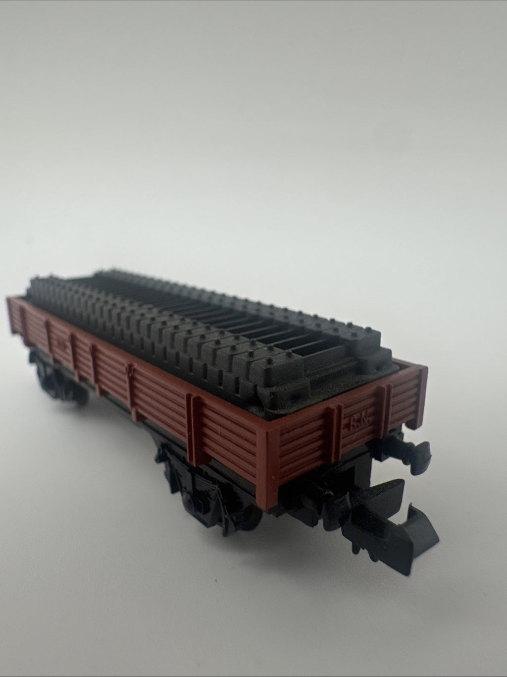 Spur N Güterwagen Mit Schienen Bertren 