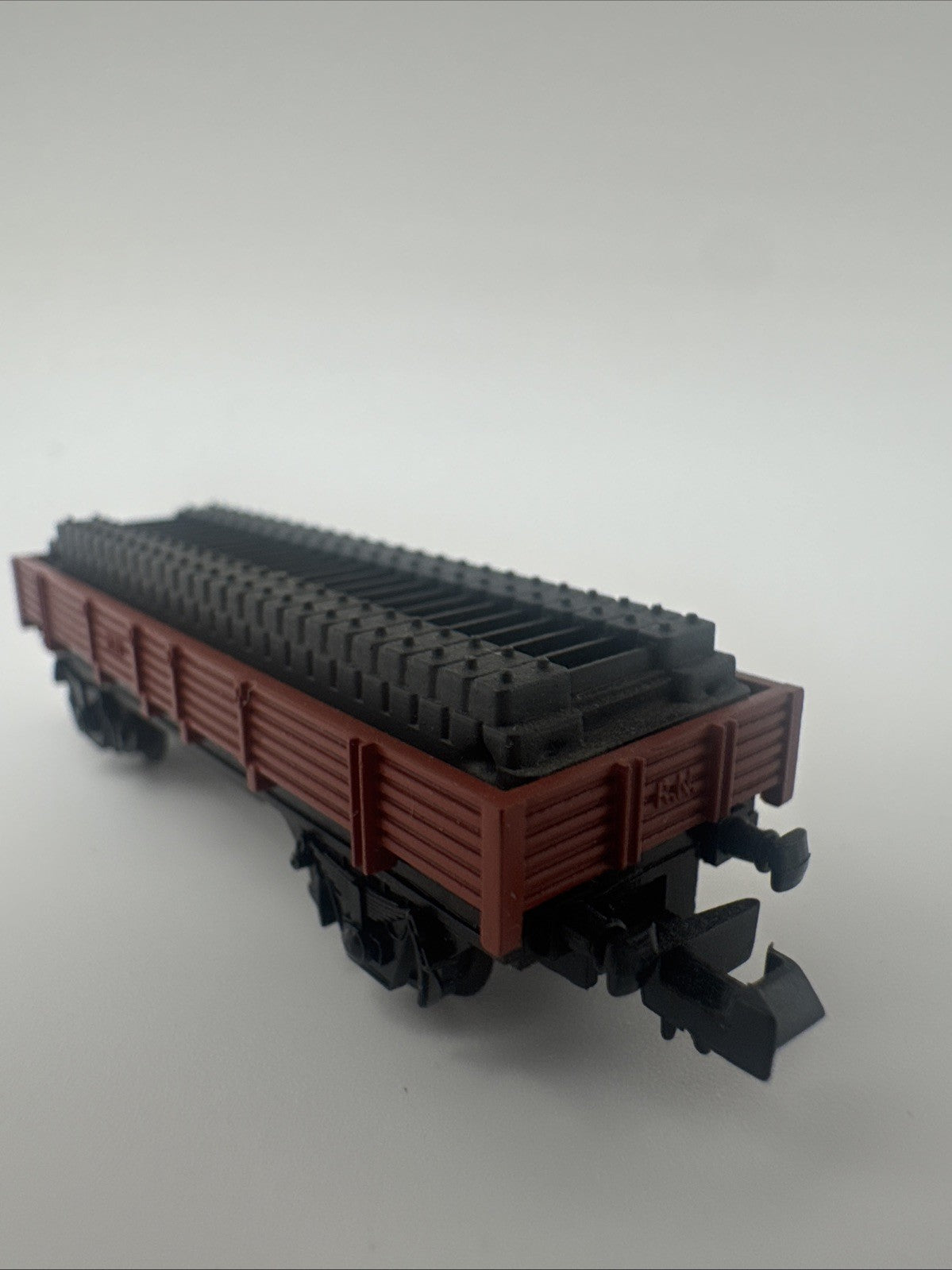 Spur N Güterwagen Mit Schienen Bertren 