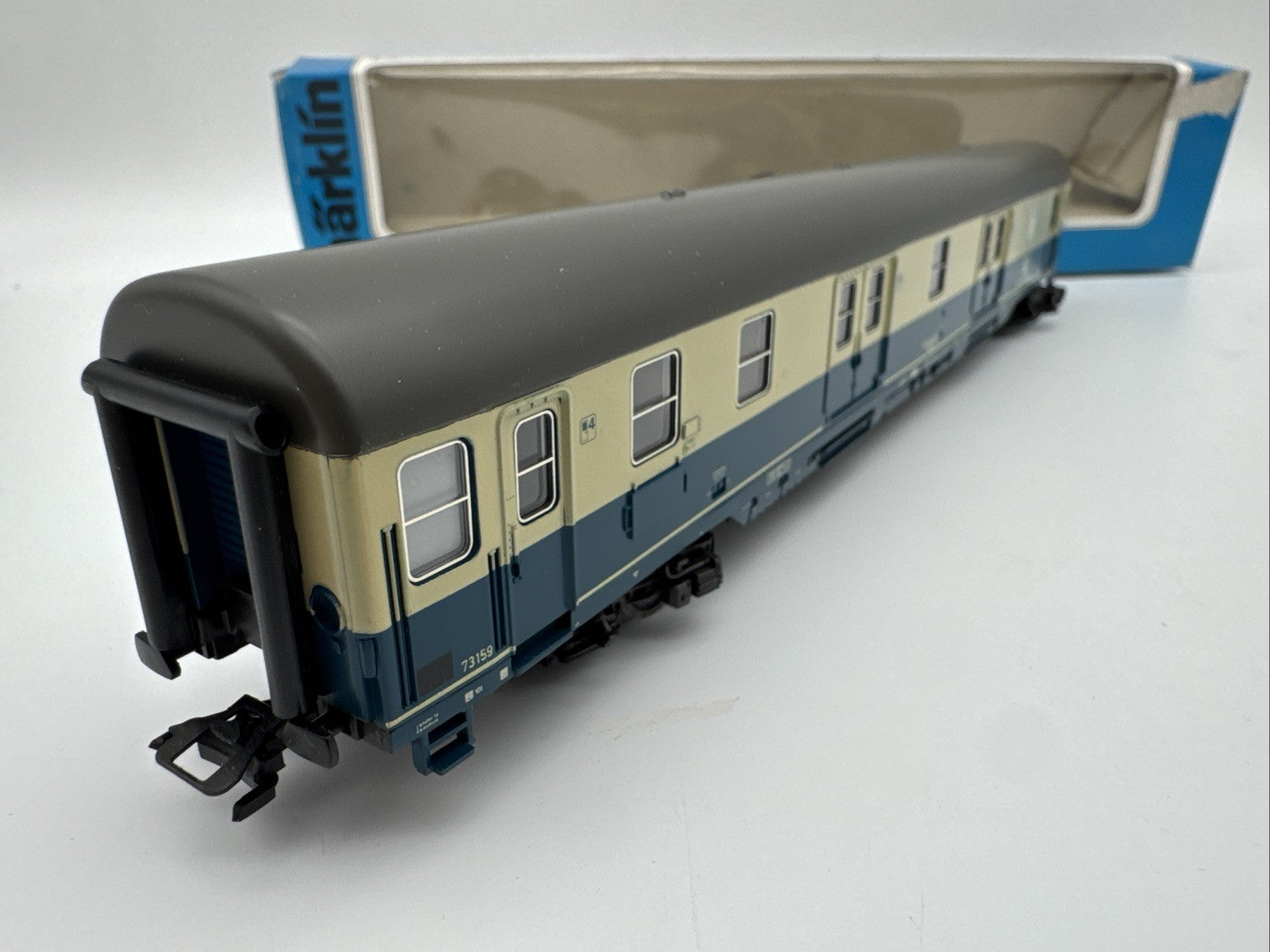 Märklin H0 4280 Postgepäckwagen der DB in OVP HS40 Top Zustand