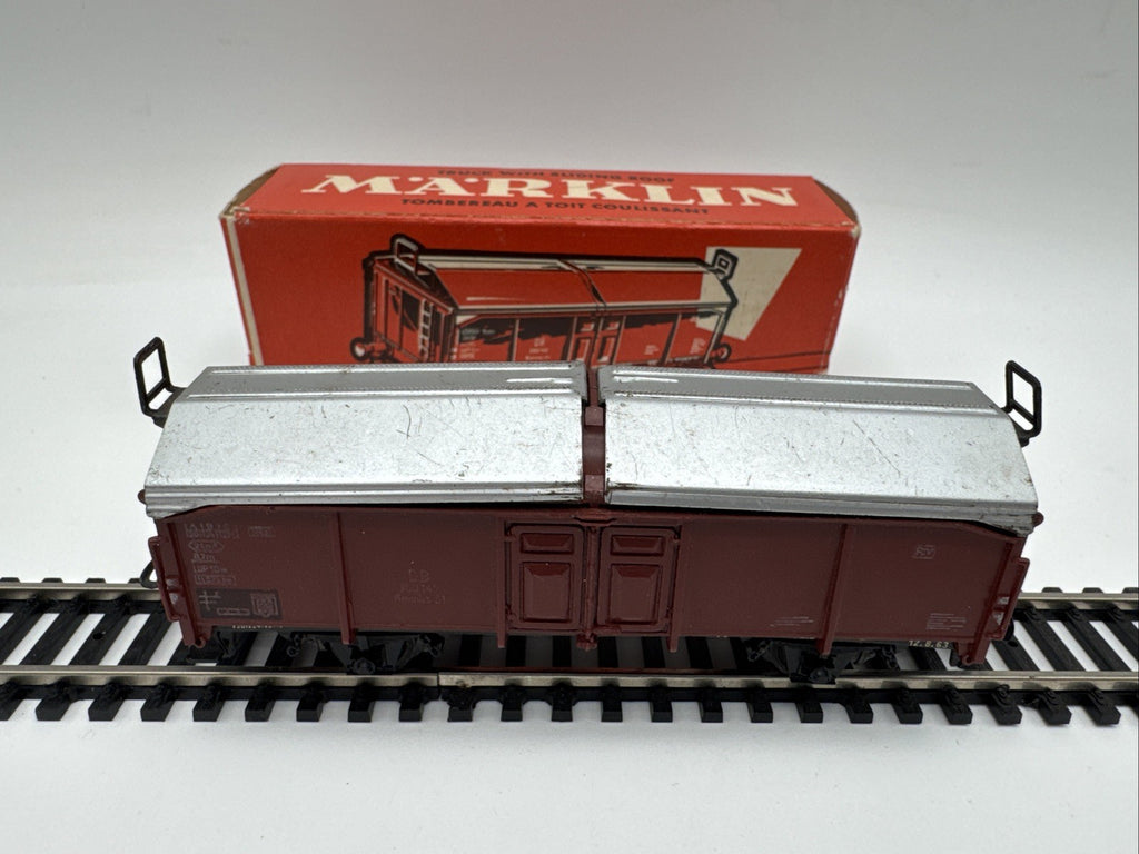 N 2) Märklin H0 4619 Schiebedachwagen der DB -OVP