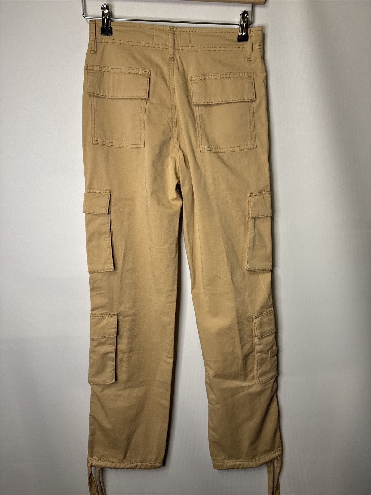 Pegador Damen Jeans Gr. XS Tanami Wide Cargo Pants Beige 