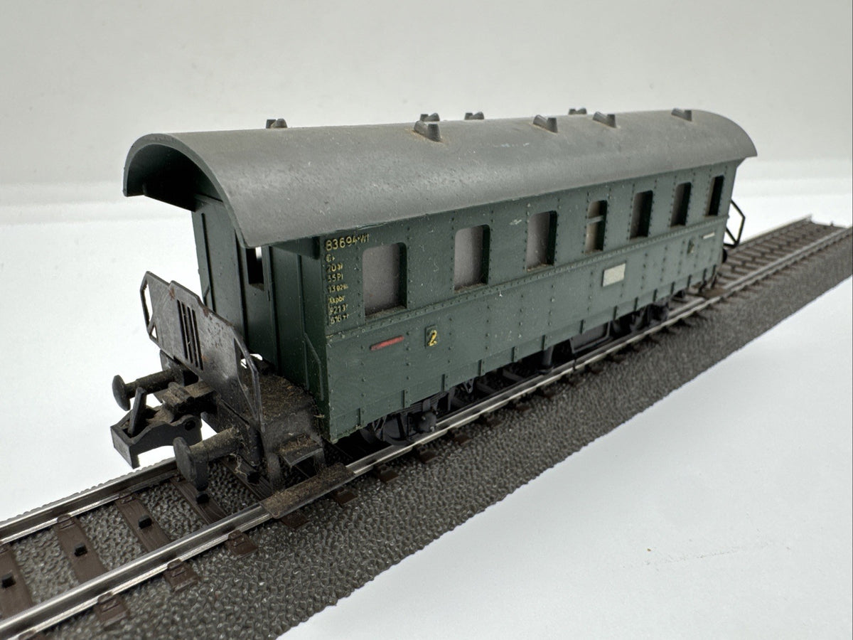 Trix Express H0 6670 Personenwagen Donnerbüchse 2. Klasse 83694 Wt grün #141