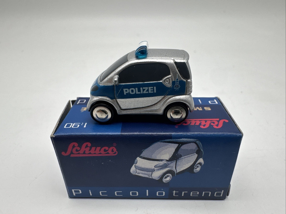 Schuco Piccolo SMART City Coupe 1:90 in OVP Polizei #38