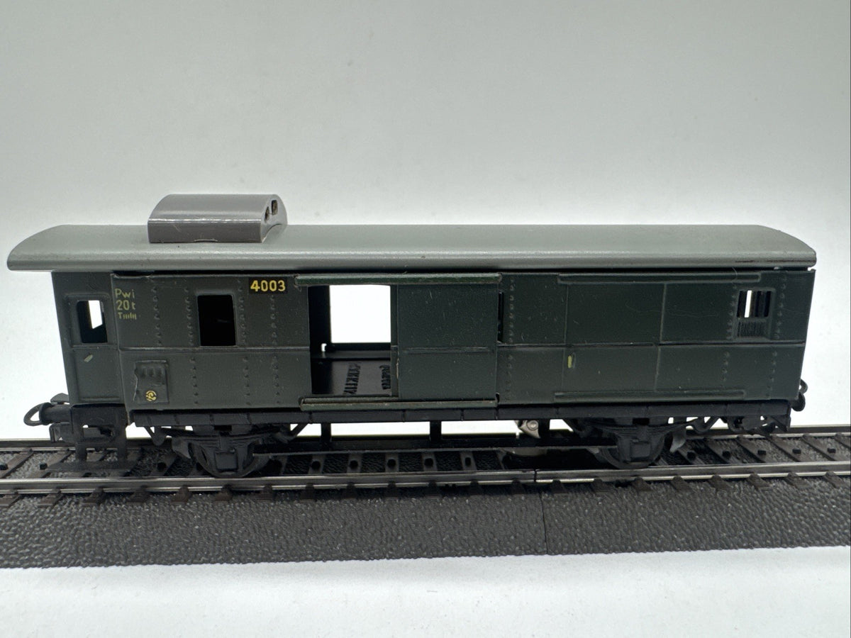 Märklin H0 4003/6 Gepäckwagen Top Modellbahn Klassiker Beleuchtet #655