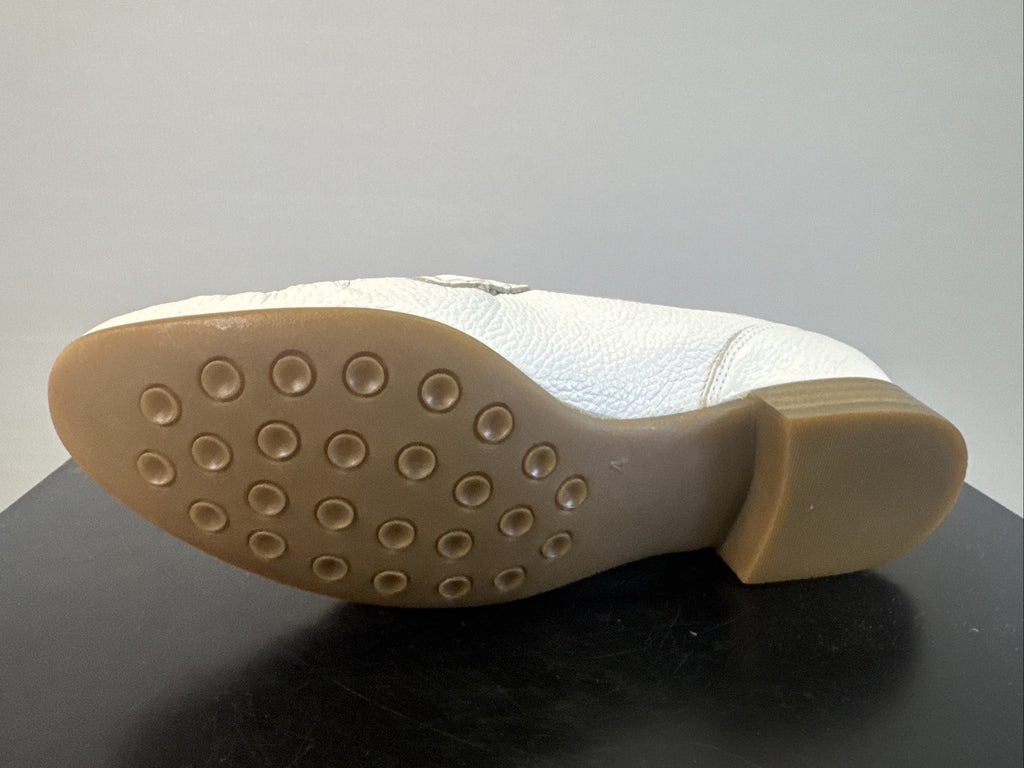 Jenny By Ara Damen Slipper Gr. 4 Leder Weiß