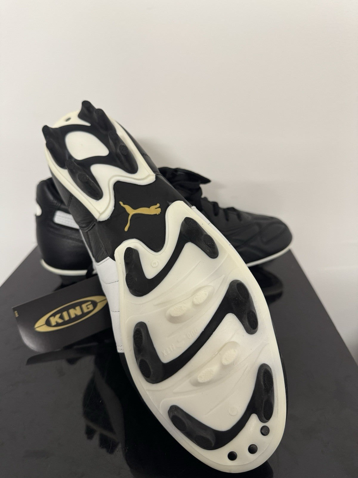 Puma Vintage King GC TDI FG Fußball Fußball Stollenschuhe EUR 40.5 UK 7