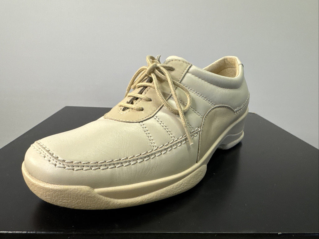 Rodhe Halbschuh Damen Gr. 37 Beige Leder