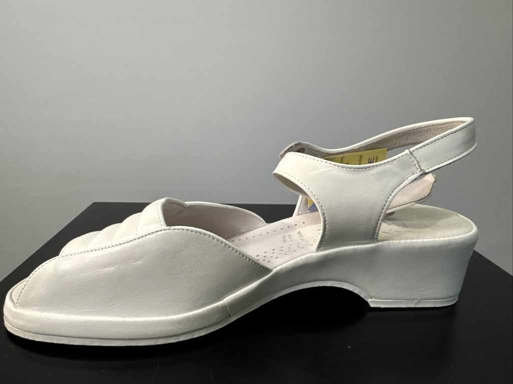 Rohde Sandalette Gr. 42 Damen Beige Leder