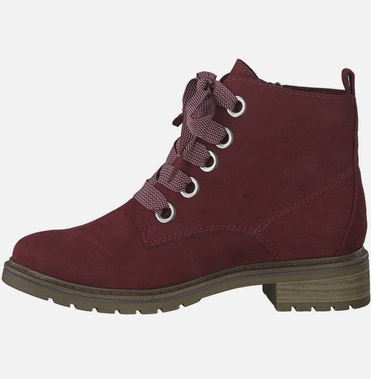 Marco Tozzi 2-25205-23 Damen Stiefeletten Gr. 41 Chukka Boots Chianti Rot
