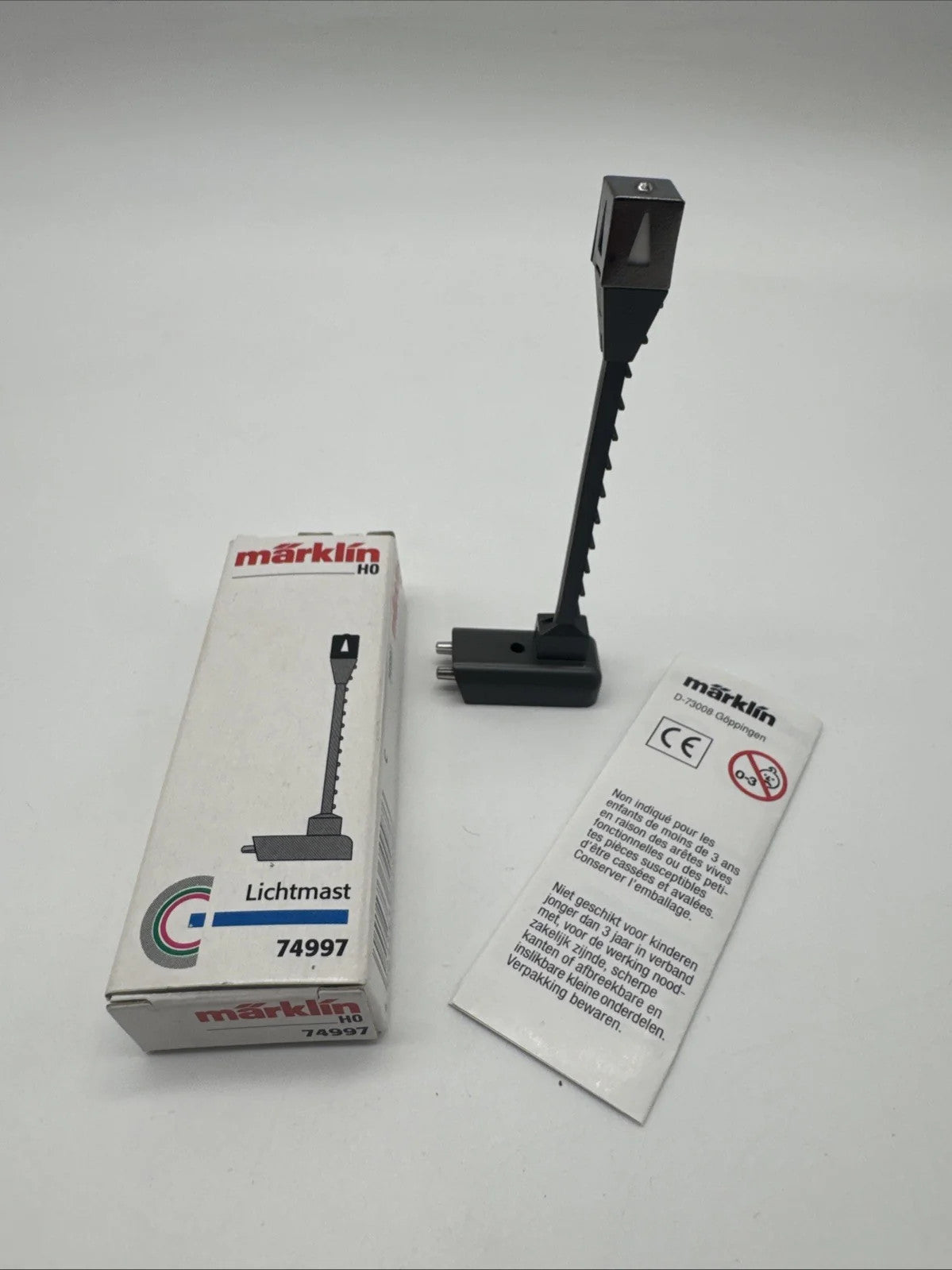 Märklin 74997 - Lichtmast für Entkupplungsgleis - GEBRAUCHT, OVP