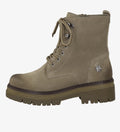 Marco Tozzi Stiefelette Gr. 40 Stiefel Sand/Beige Wildleder 