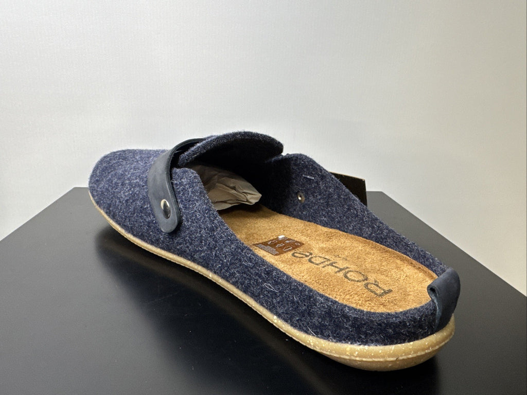 Rohde Herren Filz Pantolette Gr. 40 Ocean Pantoffel 6922