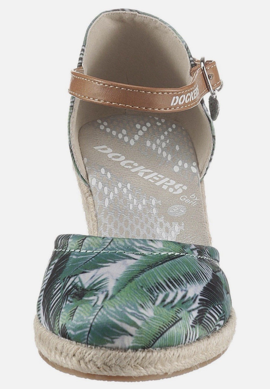 DOCKERS by Gerli Gr. 39 Damen Keilsandalette Riemchensandale Sandalette